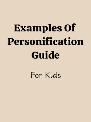 cover image of Examples of Personification Guide